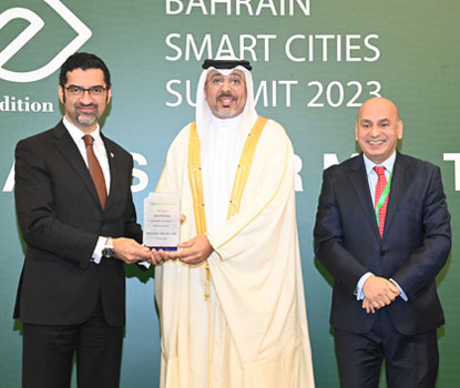 With the participation of an employee at a panel session concerning decarbonization Diyar Al Muharraq supports the Bahrain Smart Cities Summit 2023 as a Platinum Sponsor